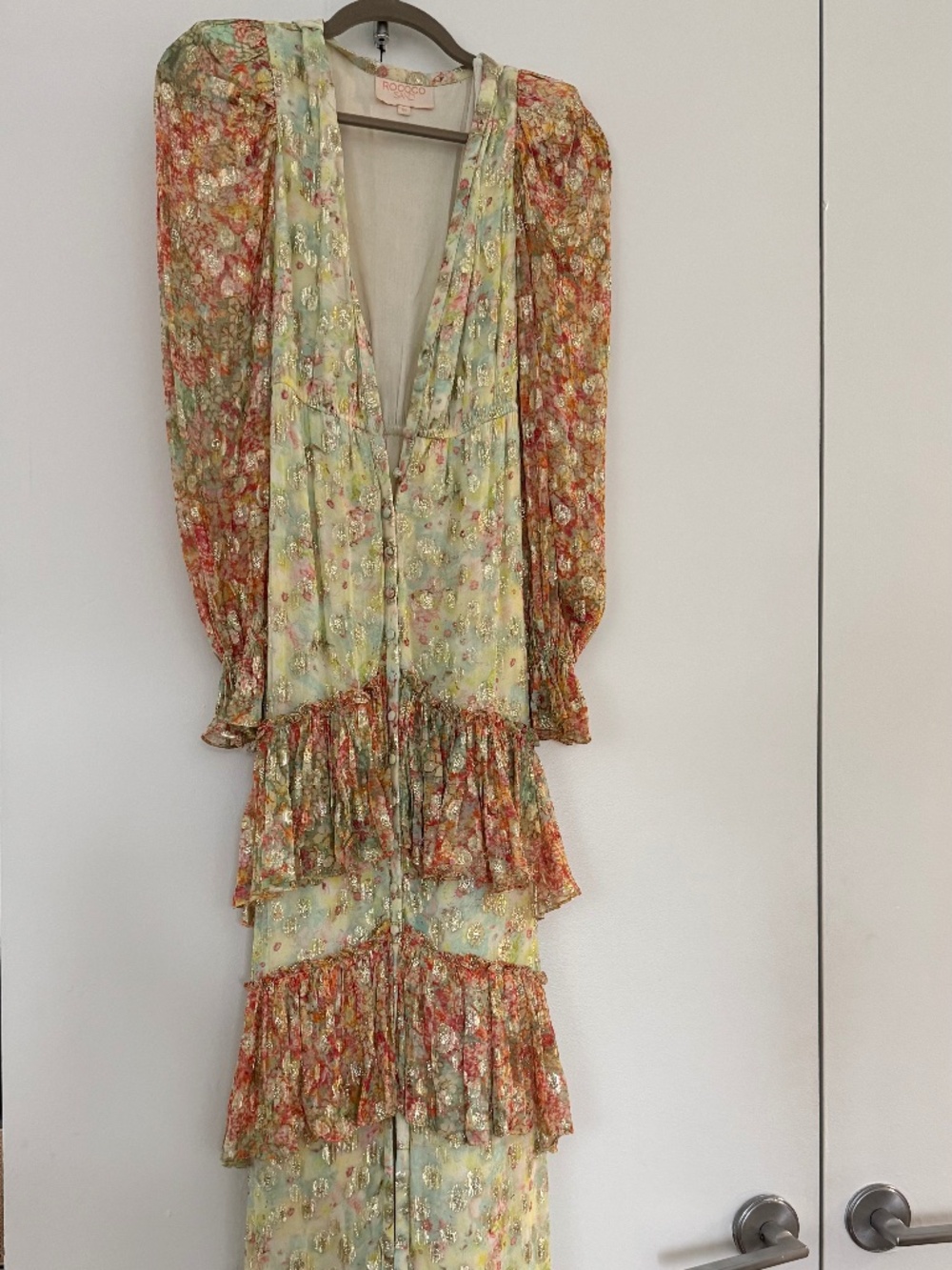 Rococo Sand Ruffle Maxi Dress - Picture 2 of 3